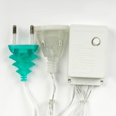 Гирлянда «Снежинки» (2,4х0,9 м Н.С. LED-138-220V) - Фото 5