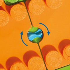 Набор игровой с конструктором с элементом вращения - Фото 7