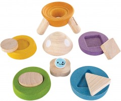 Деревянная пирамидка «Ракета» - Фото 1