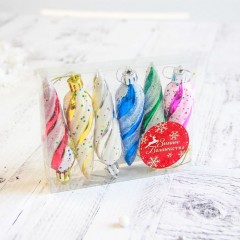 Набор елочных украшений «Сосульки пурга» - Фото 1