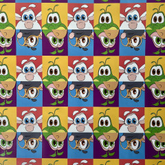 Бумага упаковочная глянцевая «Буба» - Фото 1