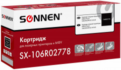 Картридж для принтера SX-106R02778, цвет черный - Фото 1