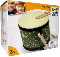 Деревянный барабан, большой - Фото 4