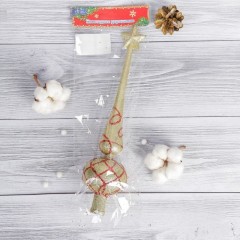 Верхушка на елку «Красный узор» - Фото 1