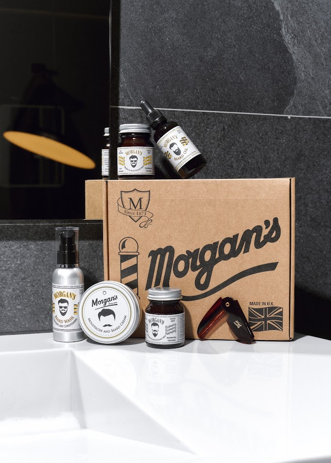 Набор подарочный для ухода за бородой и усами — Morgan's