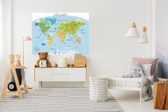Фотообои «Карта мира» - Фото 1