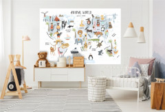 Фотообои «Волшебная карта мира» - Фото 1