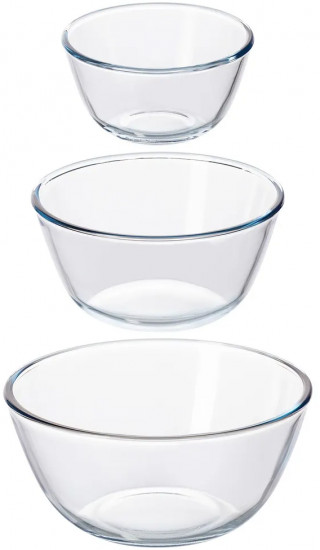 Набор салатников «Crystal glass»