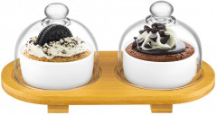 Набор блюд сервировочных на подставке «Айсберг» - Фото 4