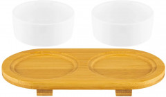 Набор блюд сервировочных на подставке «Айсберг» - Фото 7