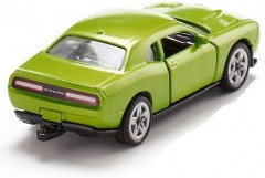 Металлическая машина «Dodge Challenger SRT Hellcat», зеленая - Фото 1