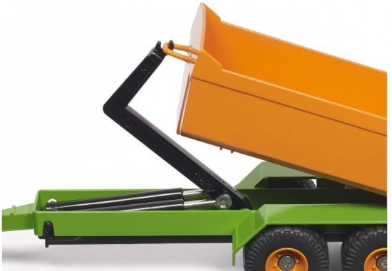 Трактор с крюковым прицепом-кузовом «Fendt», масштаб 1:50