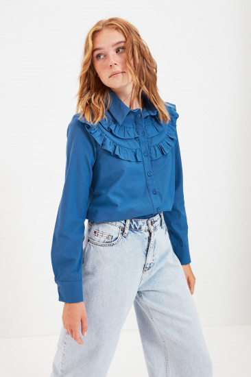 Блузка-рубашка женская