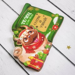 Магнит-гороскоп со скретч-слоем «Телец» - Фото 1