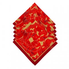 Столовый комплект «Сказочные узоры» (скатерть 110х150, салфетки 40х40, 6 шт.) - Фото 5