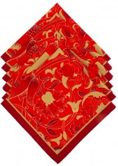 Столовый комплект «Сказочные узоры» (скатерть 220х150, салфетки 40х40, 12 шт.) - Фото 5