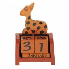 Календарь настольный «Жираф» (11х7х3,5 см) - Фото 1