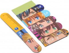 Набор закладок магнитных «Аниме» - Фото 1