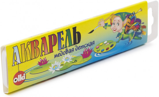 Краски акварельные медовые «Планета творчества»