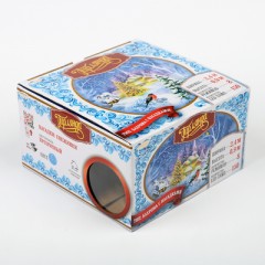 Гирлянда «Бахрома» Ш:2,4 м, В:0,9 м, Н.С. «СНЕЖИНКИ», LED-150-220V,контр. 8 р, СИНИЙ - Фото 5