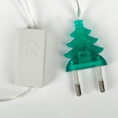 Гирлянда «Занавес» -ЕЖИКИ, УМС вилка Ш:2 м, В:1,5 м, Н.С. LED-360-220V, МУЛЬТИ(RG/RB) - Фото 2