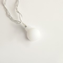 Гирлянда «Занавес» - ШАРИКИ, Ш:2 м, В:1,5 м, УМС вилка, Н.С. LED-360-220V, 8 р, Т/БЕЛЫЙ - Фото 2