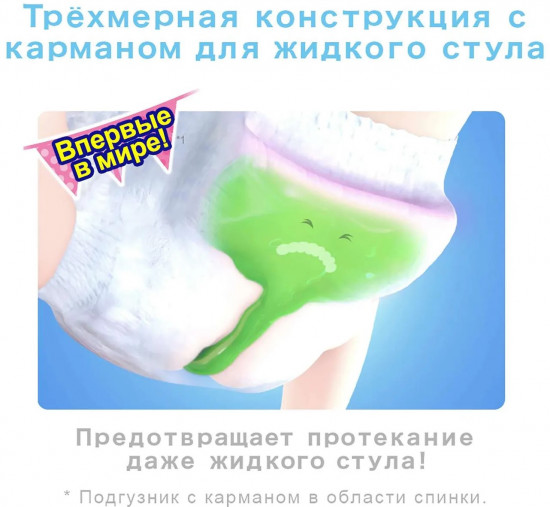 Подгузники-трусики универсальные