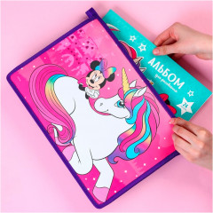 Папка для тетрадей «Минни Маус и Единорог» - Фото 5