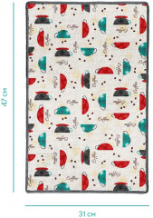 Коврик для сушки посуды «Morning coffee» - Фото 3