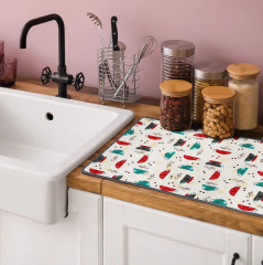 Коврик для сушки посуды «Morning coffee» - Фото 5