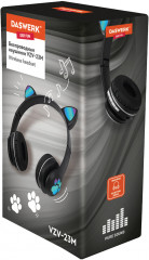 Наушники беспроводные игровые накладные, с ушками - Фото 14