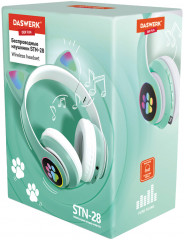 Наушники беспроводные игровые накладные - Фото 15