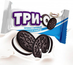 Печенье с начинкой со вкусом пломбира «Трио» - Фото 3