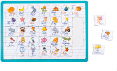 Пазл для детей обучающий планшетный «Алфавит» - Фото 6