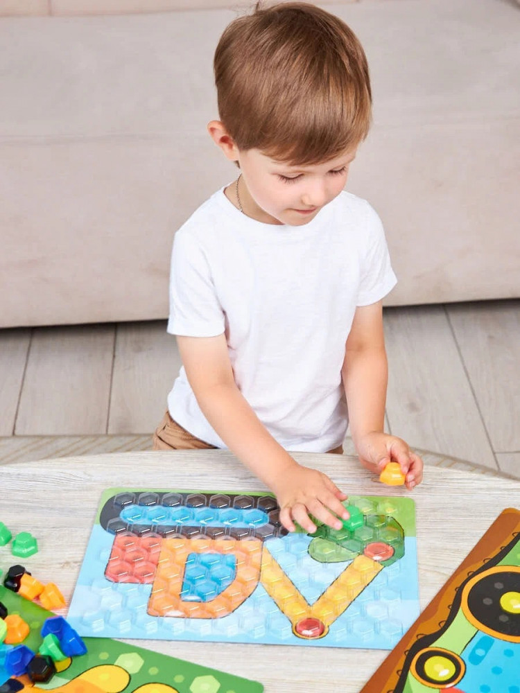 Мозаика для самых маленьких «Трактор» | Baby Toys | Фото 4
