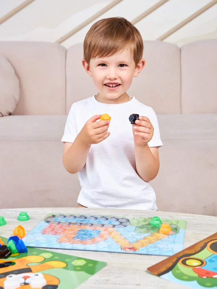 Мозаика для самых маленьких «Трактор» | Baby Toys | Фото 5