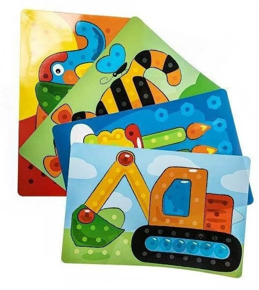 Мозаика для самых маленьких «Трактор» | Baby Toys | Фото 8