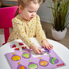 Пазл для детей обучающий планшетный  «Овощи и фрукты» - Фото 6