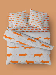 Комплект постельного белья «Smart Fox Gray» - Фото 4