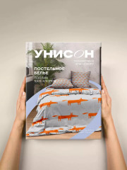 Комплект постельного белья «Smart Fox Gray» - Фото 7