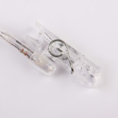 Гирлянда «Метраж» 5 м с насад. - Прищепки, Н.С. LED-20-220V, контр 8р, ТЕПЛО-БЕЛЫЙ - Фото 2