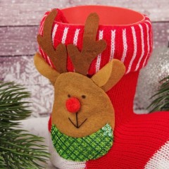 Подарочная упаковка «Сапожок», с оленем - Фото 1