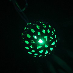 Гирлянда «Метраж» 5 м с насад. - Прищепки, Н.С. LED-20-220V, контр 8р, Мульти - Фото 1