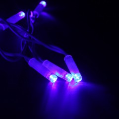 Гирлянда «Бахрома» ул. УМС, Ш:3м, В:0,6 м, Н.Б.«Каучук» LED-160-220V, вилка в компл. СИНИЙ - Фото 1