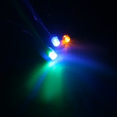 Гирлянда «Бахрома» улич. УМС, Ш:3м, В:0,9 м, Н.Т. 3W LED-232-220V, БЕЗ контр. МУЛЬТИ - Фото 1
