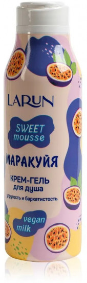 Гель-крем для душа с ароматом маракуйи «Sweet mousse»