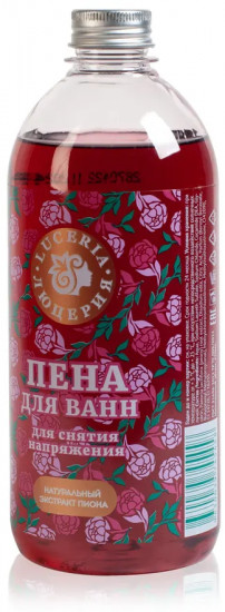 Пена для ванн с экстрактом пиона