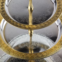 Поднос сервировочный 3-х ярусный - Фото 2