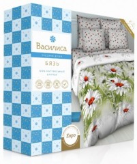 Комплект постельного белья «Королевский фарфор» (арт. 5378/2, 1,5-спальный, бязь, 2 наволочки 70х70) - Фото 1