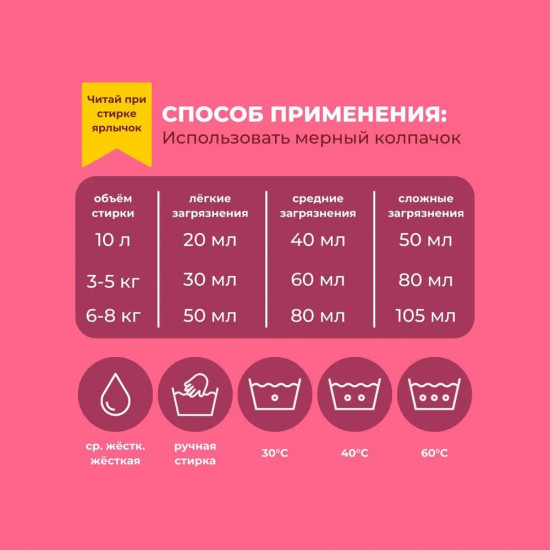 Гель для стирки «Ухаживающий»